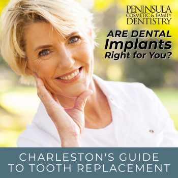 Considering dental implants in Charleston? This guide from Peninsula Cosmetic & Family Dentistry explores benefits, costs, and whether dental implants are the right choice for your smile.